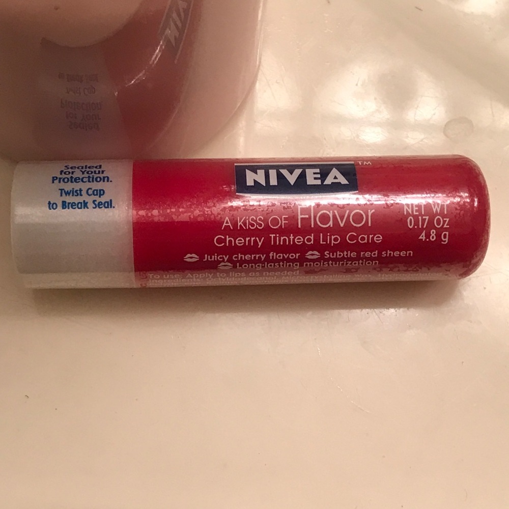 5/$25 New Nivea Lip Balm